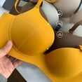 thumbnail image 6 of XIYON Women Soft Comfortable Bra Women's T Shirt Bra With Push Up Padded Bralette Bra No Underwire Seamless Comfortable Soft Cup Bra Comfort, 6 of 7