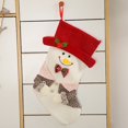 thumbnail image 5 of 4 piezas de regalos decorativos navideños, colgante para árbol de Navidad para el hogar, medias navideñas de dibujos animados, regalos navideños para niños (tamaño súper grande, 40 cm de alto), 5 of 5