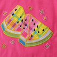 thumbnail image 5 of URMAGIC Baby Girls Little Kid Fruit Fly Sleeve T-shirts Plaid Shorts Summer 2PCS Outfits Clothes, 5 of 13