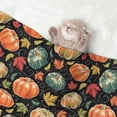 thumbnail image 2 of Naloa Daisy maple leaf Dog Blanket, 3 Sizes Cat Blanket for Indoor Cats Large Medium Small Dog Gifts-Small, 2 of 8
