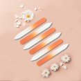 thumbnail image 6 of Unique Bargains 6 Pcs Colorful Glass Multifunctional Nail File Manicure Tool Small Orange, 6 of 6