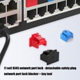thumbnail image 2 of Keyed RJ45 Security Plug Removable For Data Center AntiTamper Cover Prevention, 2 of 8
