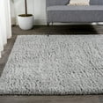 thumbnail image 5 of JONATHAN Y TANGO 4 x 6 Area Rug, Groovy Shag - Light Gray, CLD100E-4, 5 of 10