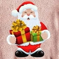 thumbnail image 5 of Pntutb Mujer Casual Navidad Impresión Botones De Felpa Manga Larga Con Capucha Abrigo De Felpa Top Pntutb Pntutb-4852, 5 of 5