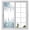 Blue Green, variant on Teal Blue Eucalyptus Leaves Privacy Window Film,Decorative Frosted Glass Window Film,Spring Floral Summer Botanical Reusable Peel Stick Static Cling for Home Bathroom Office Glass Door 17.7"x39.3"