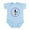 Sky Blue, variant on CafePress - My 1St Mardi Gras Infant Bodysuit - Baby Light Bodysuit, Size Newborn - 24 Months