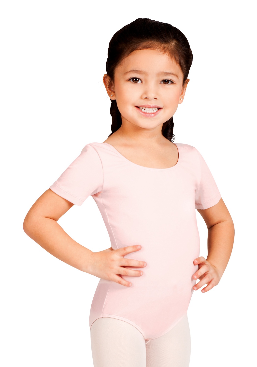 Bloch Girls Short Sleeve Leotard
