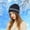 Navy, variant on Dyfzdhu Outdoor Winter Adult Neutral Keep Warm Printing Hats Plush Knitted Woolen Hat Black