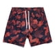 thumbnail image 3 of Pantalones cortos de baño para hombre, forro de malla con cordón elástico, bolsillo lateral, traje de baño de secado rápido para hombre, para fiesta, playa, surf, marrón, S, 3 of 6