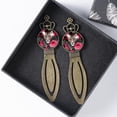 thumbnail image 4 of Rose Leopard Elegant Vintage Copper Crown-Shaped Bookmarks - Set of 2 Stainless Steel Book Marks for Readers and Book Lovers, 4 of 5