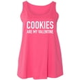 thumbnail image 1 of Cookies Are My Valentine Womens Tank Top, 1 of 1