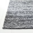 thumbnail image 3 of SAFAVIEH Mirage Lecia Striped Polyester Area Rug, Dark Grey/Ivory, 6' x 9', 3 of 11