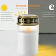 thumbnail image 5 of Mouliraty Solar Grave Light: Solar LED Grave Candle with Flickering Light and Battery, Cemetery Decorations for Grave, Garden, Path, Backyard, 5 of 8