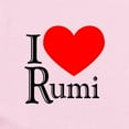 thumbnail image 2 of CafePress - I Love Rumi Infant Bodysuit - Baby Light Bodysuit, Size Newborn - 24 Months, 2 of 4