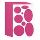 thumbnail image 1 of Uxcell Paquete de 5 Kits de Parche de Reparación, Parches Autoadhesivos de Tela Rojo Rosa, 1 of 6