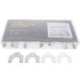 thumbnail image 1 of 144Pcs Metal Silver Shims for Reusable Camber Adjustment 1 8In, 1 of 4