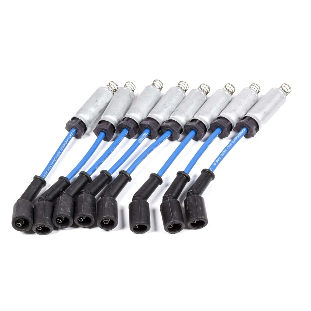 Moroso Blue Max Spark Plug Wire Set Spiral Core 8 mm Blue GM LSSeries