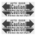 thumbnail image 4 of Miangastore 4PCS Automatic Door Stickers High Adhesive and Easy to Use Car Door Opening Warning Indicators Self Adhesive Automatic Sliding Door Warning Sticker, 4 of 9