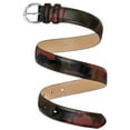 thumbnail image 2 of Falari Women Genuine Leather Belt Fashion Dress Belt With Single Prong Buckle Brown Camouflage S, 2 of 3