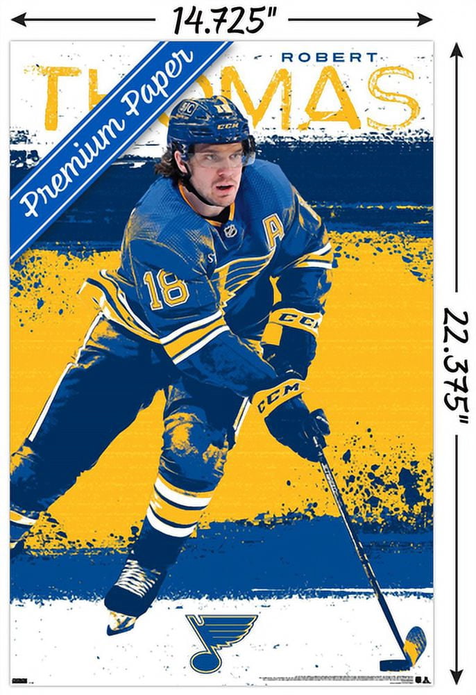 NHL St. Louis Blues - Robert Thomas 23 Wall Poster, 14.725" x 22.375"