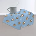 thumbnail image 6 of Fotbe Cute Cartoon Corgi Pattern Premium Towels , (27.5x16in) Lightweight and Highly Absorbent Quick Drying Microfiber Towel, Perfect for Daily Use, 6 of 6