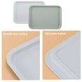 thumbnail image 3 of Plateau de Restauration Rapide, Plateau de Rangement pour la Maternelle Assiette pour Fruits dessert Salade, 3 of 5