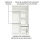 thumbnail image 5 of Ropero Closet Madesa Tokio 2 Puertas Corredizas Blanco/Negro, 5 of 10