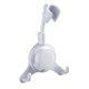 thumbnail image 3 of Soporte de ducha ajustable, autoadhesivo con 2 ganchos, accesorio de ducha de pared, decoración para el baño, metal resistente y estable, para cocinas y baños., 3 of 8