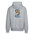 thumbnail image 3 of Men's Levelwear Gray Kansas City Royals Contact Pro Card Pullover Hoodie, 3 of 3