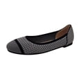 thumbnail image 3 of Zapatos Bailarina Informales Mocasines Sin Cordones Bailarinas Punto para Mujer Boda, 3 of 9