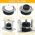 thumbnail image 2 of Watch Pressing Tool Set, Watch Battery Replacement, Watch Opener Disassembly, Watch Repair Kit with Pry Opening, 2 of 7