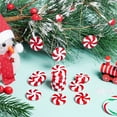 thumbnail image 5 of NOGIS 25 mm Christmas Candy Cane Peppermint Ornaments for Christmas Tree Fake Candy Candy Decorations Candy Decor Candy Christmas Ornaments Candy Cane Craft for DIY Crafts (Red White, 100 Pcs), 5 of 7