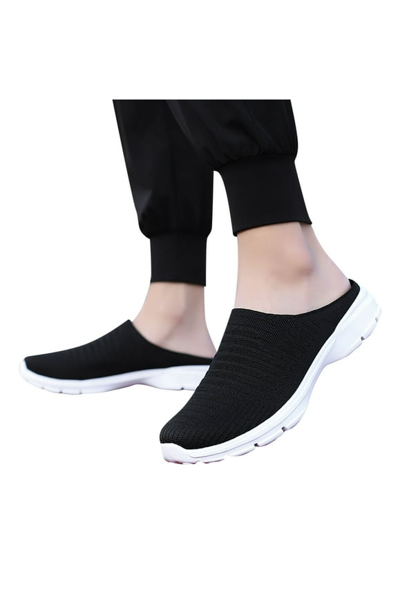 Womens Breathable Sneakers Lightweight Slip On Shoes Comfortable Athletic Walking Shoes for Women