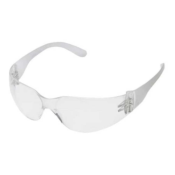Condor Safety Glasses, Clear, Uncoated, Clear 4EY97