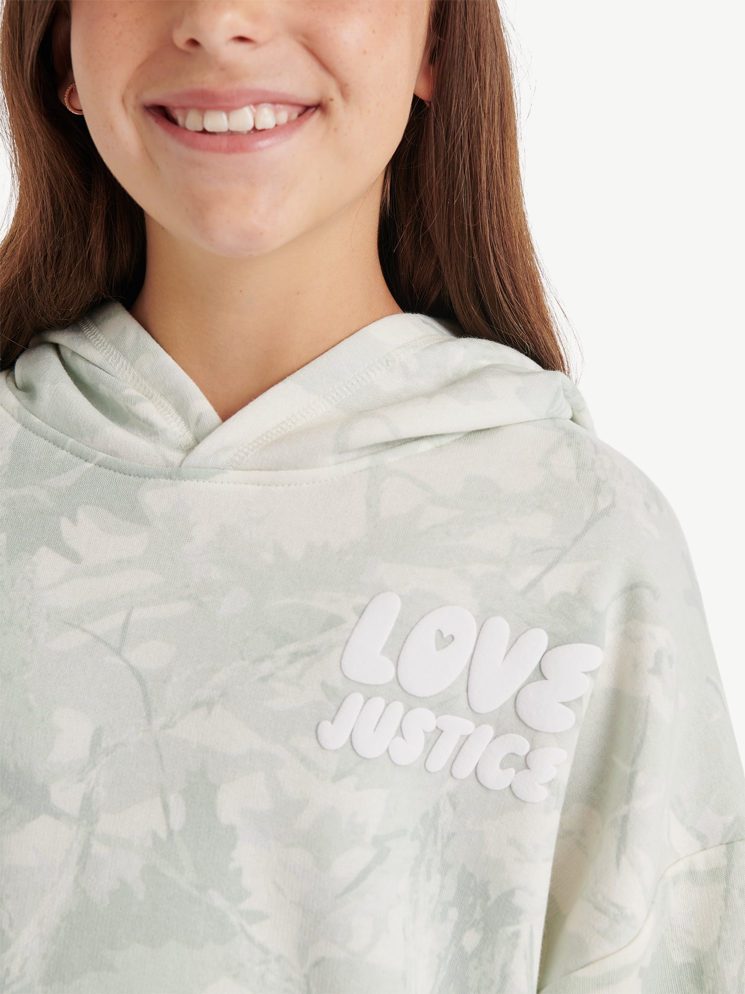Justice Girls Fleece Hoodie, Sizes XS - XLP