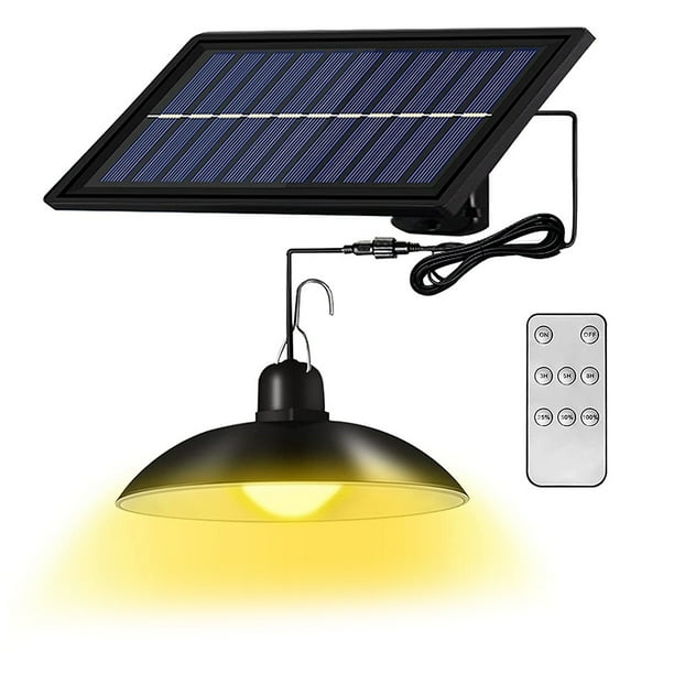 Luces Solares Lámpara Luces colgantes LED solares de araña remota de pared solar interior impermeable al aire libre Tmvgtek Para estrenar