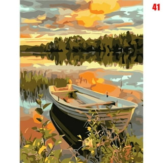 39 Landscapes paint by numbers ideas  paint by number, paint by number  kits, landscape paintings