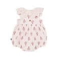 thumbnail image 2 of Modern Moments by Gerber Baby Girl Cotton Ruffle Novelty Lace Bubble Romper, Sizes 0/3 Months - 24 Months, 2 of 9