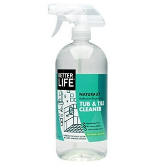 Zep Foaming Shower Tub and Tile Cleaner - 32 Ounce (Case of 2) ZUPFTT32 -  No Scrub Formula, Breaks up Tough Buildup on Contact