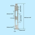 thumbnail image 5 of YIEMEEN 5Pcs High Profile Bracket for DVI VGA Video Graphics Card Full Height Bracket, 5 of 9