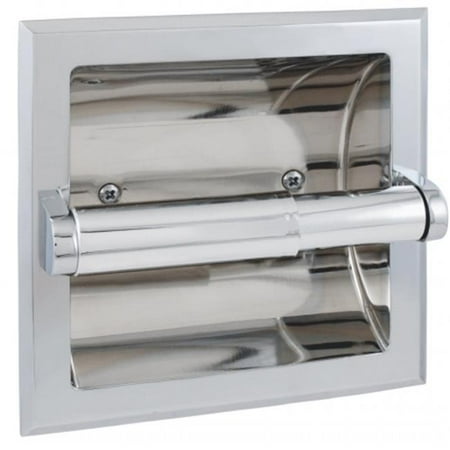 Chrome Prestige Recessed Toilet Paper Holder