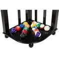 thumbnail image 4 of 28-in Hathaway Regent Hardwood Corner Floor Cue Rack for Billiard Accessories, 4 of 4