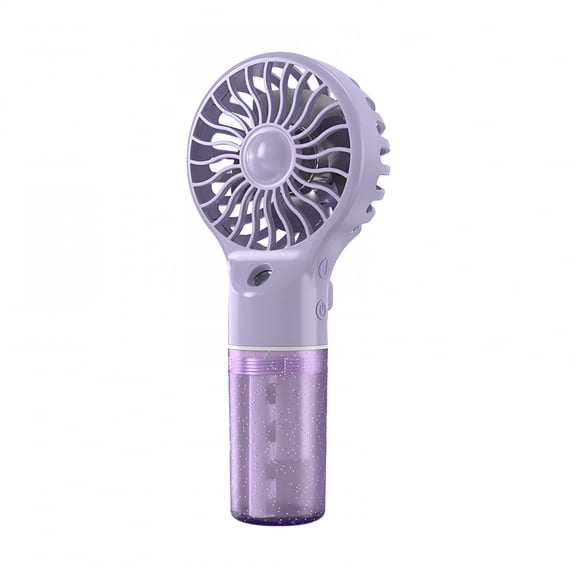 HIBIBUD Portable Handheld Misting Fan,Rechargeable Personal Mister Fan,Battery Operated Spray Water Mist Fan,Foldable Mini Cooling Fans for Makeup Travel,Beach,Outdoors