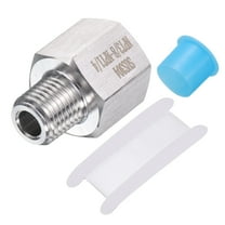 Uxcell 304 Stainless Steel Pipe Fitting Adapter, 3/8" NPT Female to 1/4" NPT Male Reducer