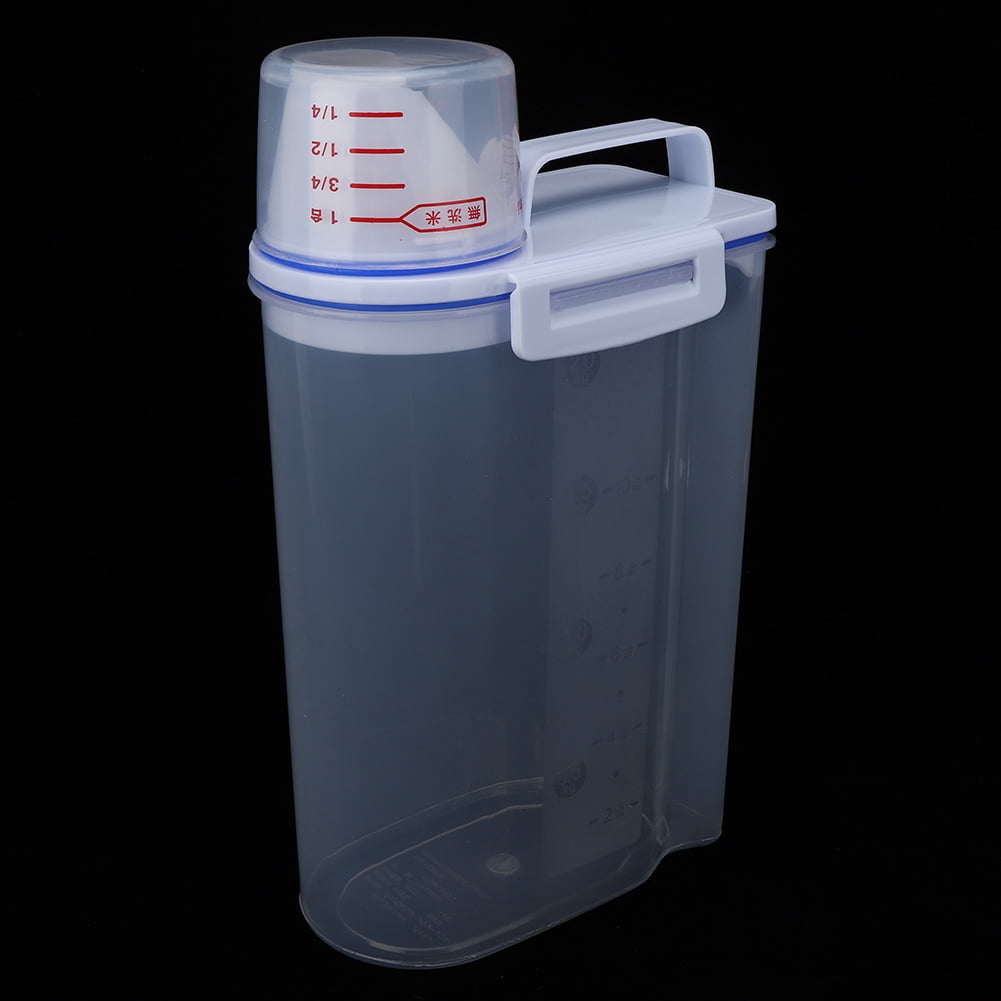 Airtight Food Storage Container, 2kg Capacity Rice  Flour Keeper, <span Style="background:red"></span> Proof Design
