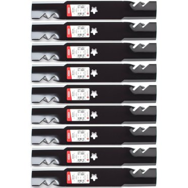 Oregon 596-322 G5 Gator Blades – 18" Replacement For Exmark 52" Decks (103-6382, 103-6387)
