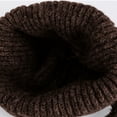 thumbnail image 4 of Sunvit-Panties Coffee Women and Men Cold Weather Knitted Trapper Hat - Faux Faux Fur Ear Flaps, Adjustable Chin Strap, Free Size for Winter,Size Free Size, 4 of 6