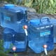 thumbnail image 2 of Toystoory Cubo de agua para coche, PC de conducción, grifo de contenedor de tanque grueso para Picnic, senderismo, Camping, suministros de Kits de desorden para acampar 12L+tubo, 2 of 6