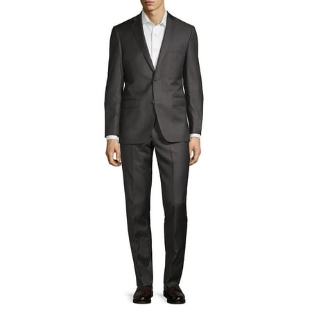 Notch Lapel Wool Suit