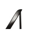 thumbnail image 3 of NAHANCO 17” Flat Wooden Suit Hanger With Stationary Pant Bar, Black Gloss - 20/CTN., 3 of 3